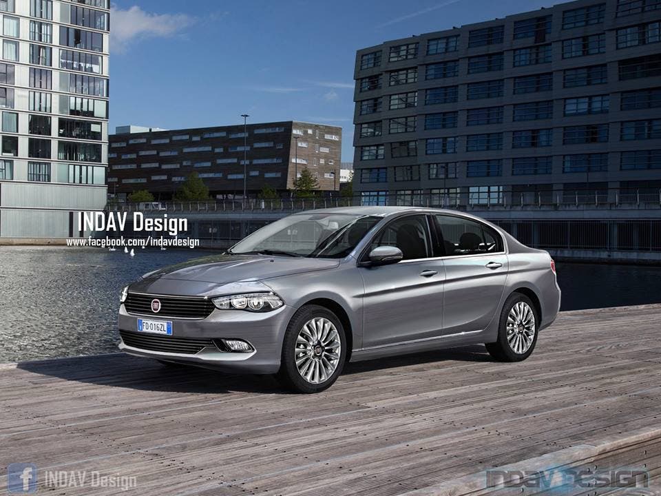 Fiat Croma Render di un