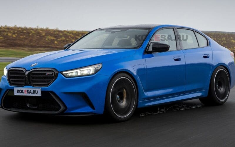 BMW M5 render