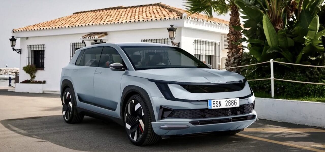 Skoda Elroq render