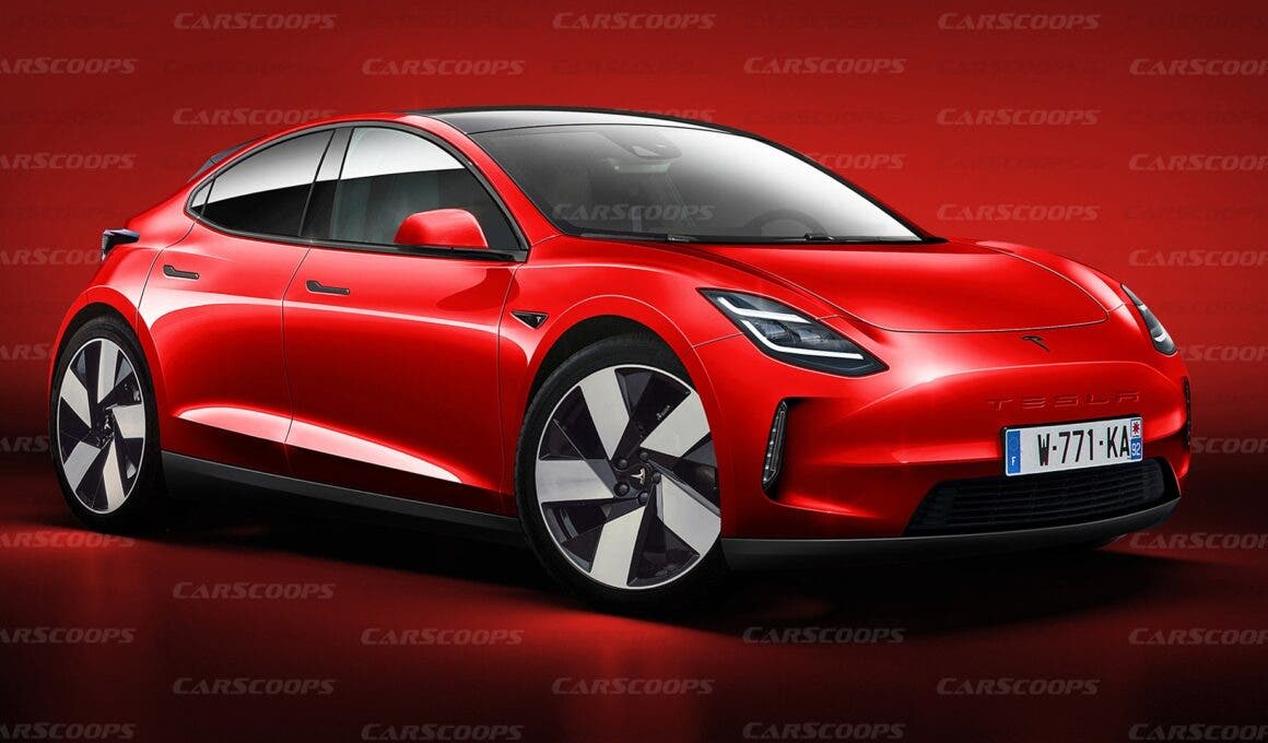 Tesla Model 2 render