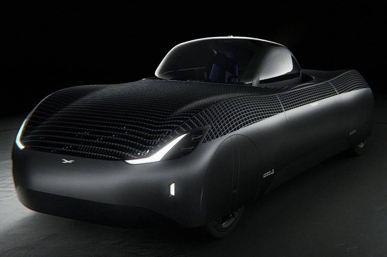 Auto volante elettrica