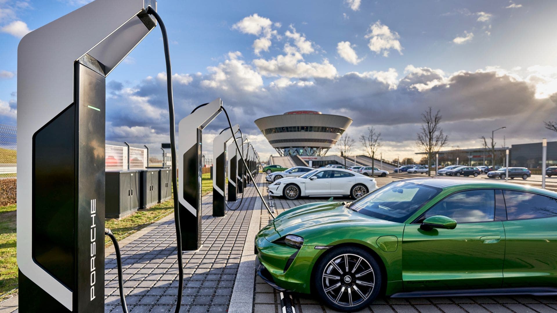 Porsche Charging Lounge