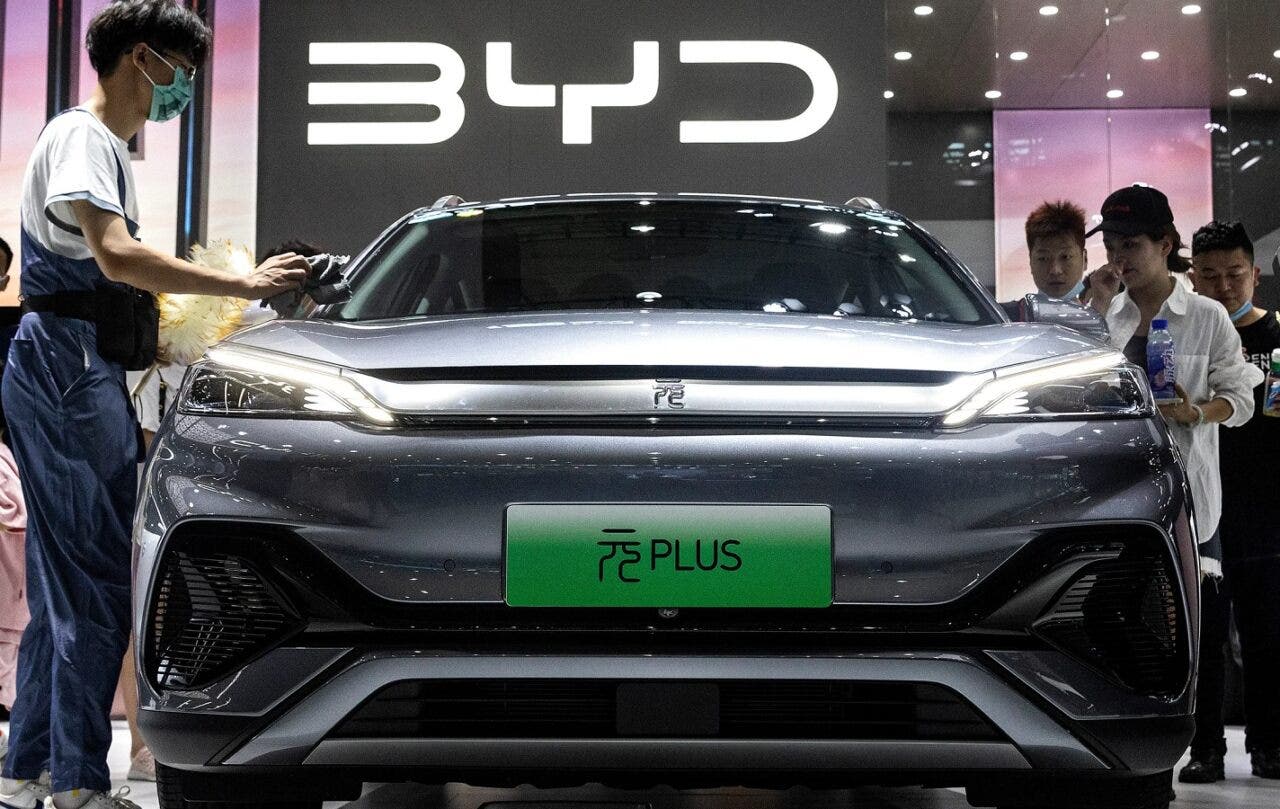 BYD auto elettriche cinesi