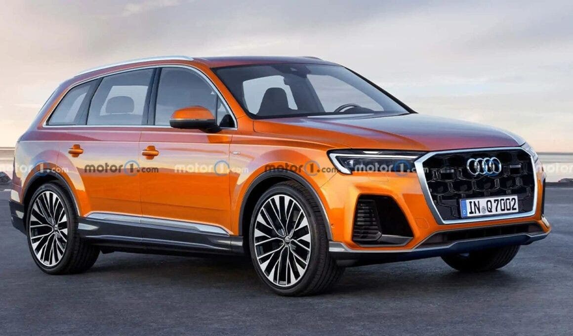 Audi Q7 2024 render