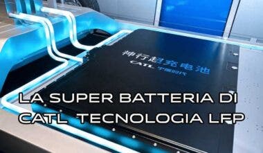 BATTERIA AUTO ELETTRICA CATL LFP