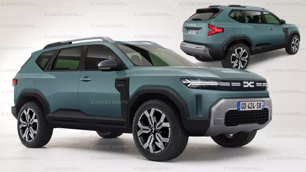 Dacia Duster 2024 render