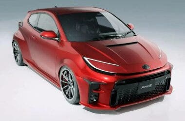 Toyota Yaris GR render Avante Design