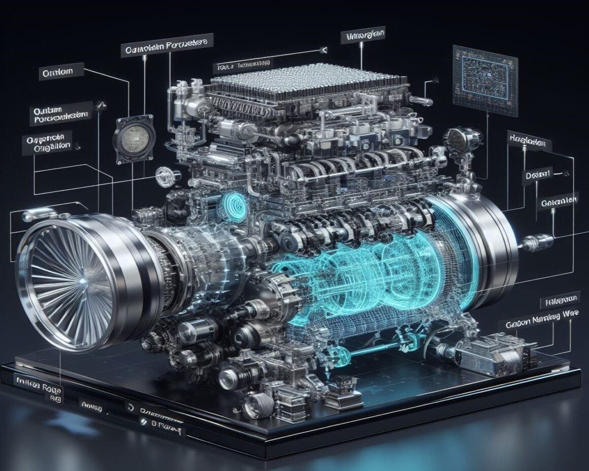 studio motore quantistico auto