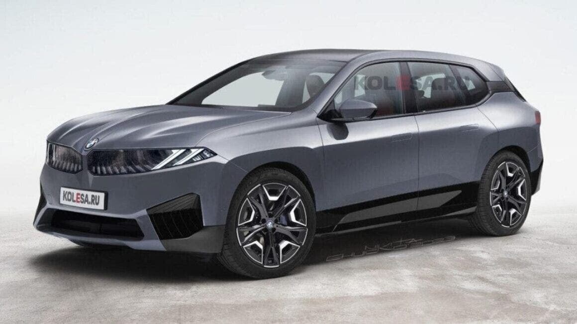 BMW iX3 render