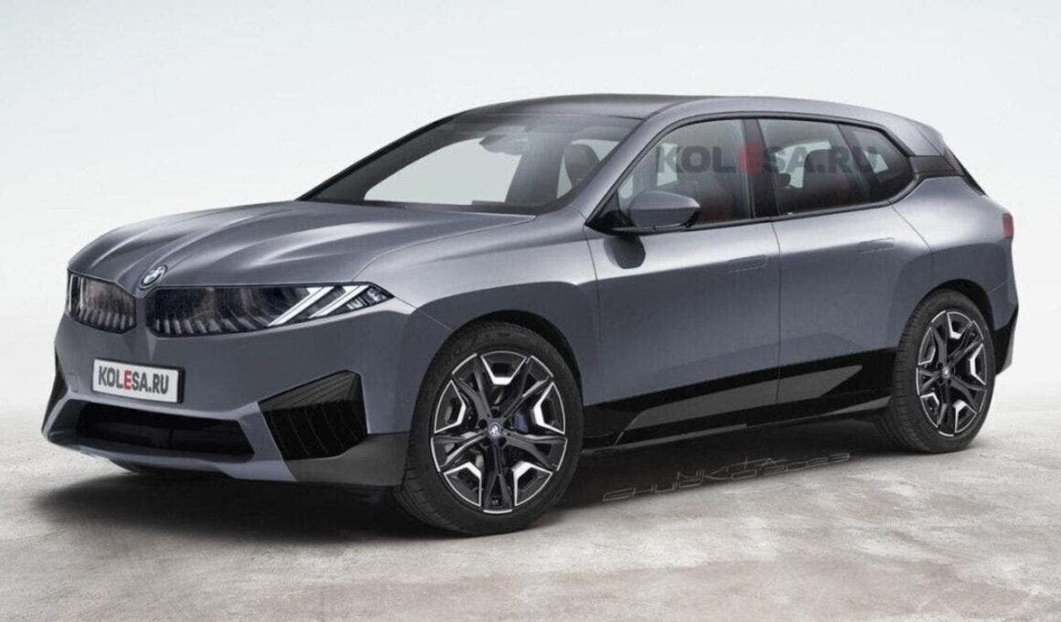 BMW iX3 render
