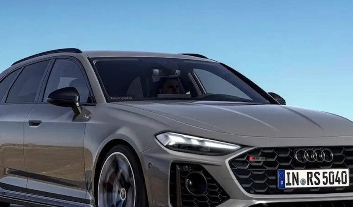Audi RS5 Avant render