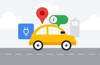 Google Maps auto elettriche