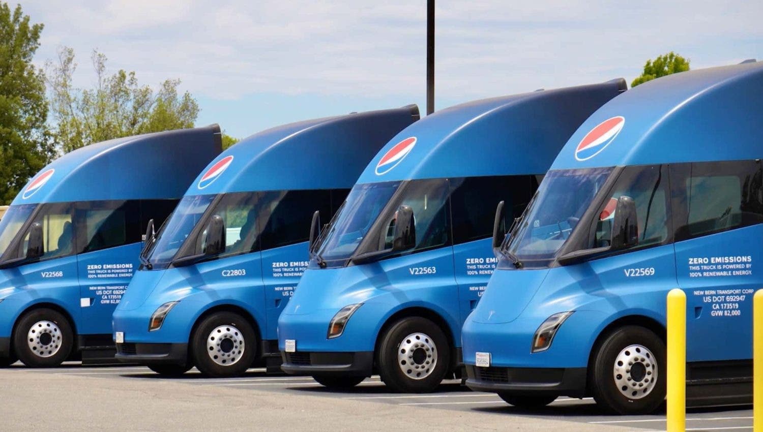 Tesla Semi, Pepsi
