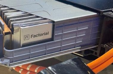 Batterie allo stato solido Factorial Energy