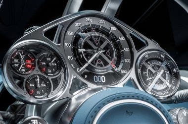 Quadro strumenti Bugatti Tourbillon