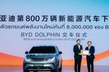 BYD, 8 milioni di veicoli elettrici