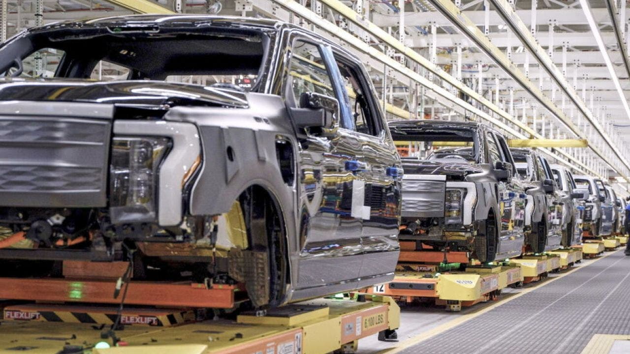 produzione di veicoli negli Stati Uniti