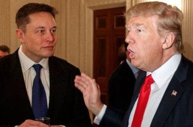 Elon Musk a Donald Trump