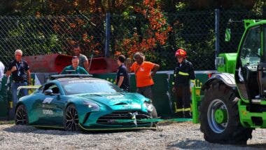 Aston Martin Vantage safety car a monza