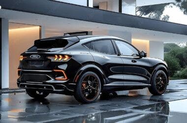 Ford Puma elettrica render