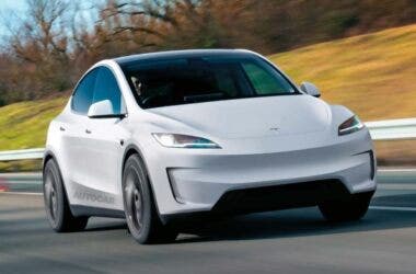 Tesla Model Y Juniper 2025 render