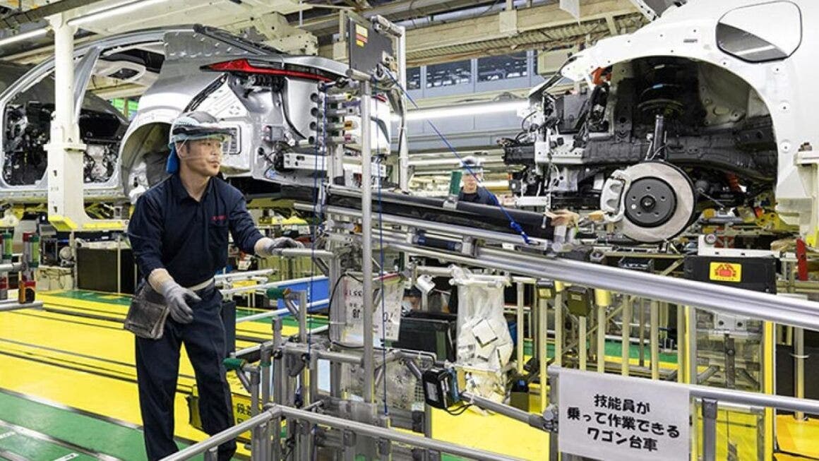produzione auto toyota