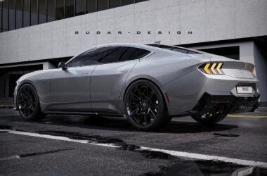 Ford Mustang berlina render-1
