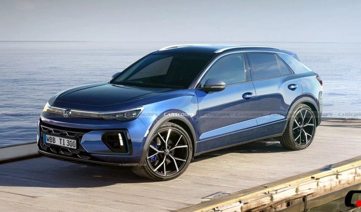 Volkswagen T-Roc 2025 render