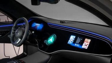mbux mercedes e google