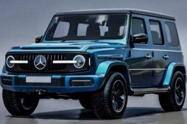 mercedes classe g mini rendering