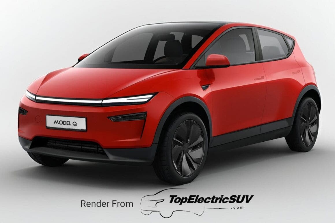 Tesla Model Q render