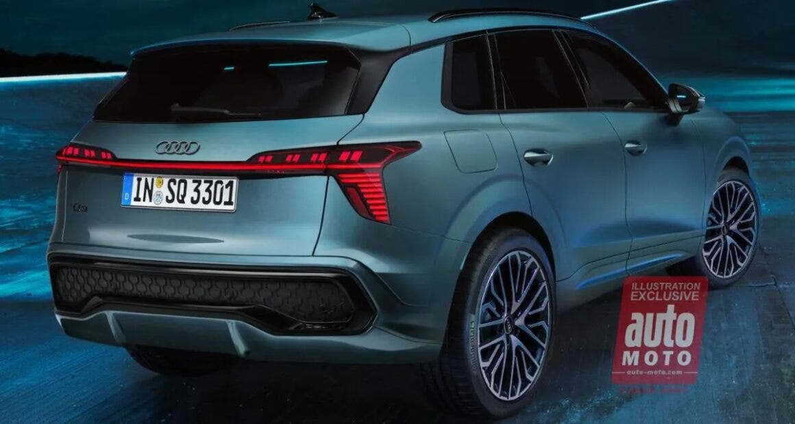Audi Q3 render 2025