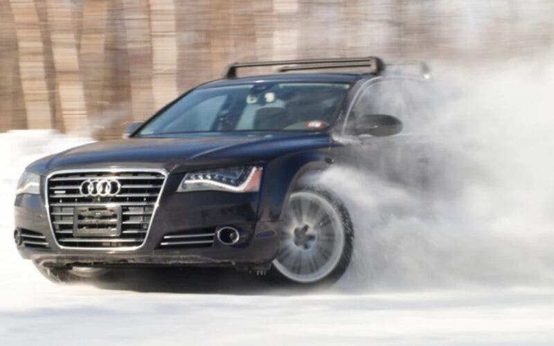 Audi A8L rally