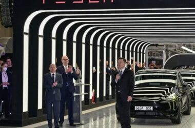 Elon Musk e Olaf Scholz