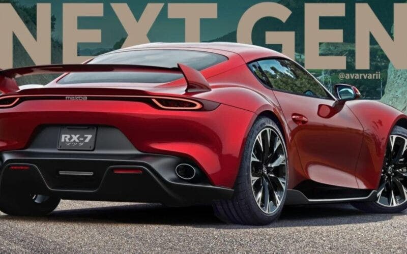 Mazda RX-7 o Toyota Supra - Avarvarii rendering