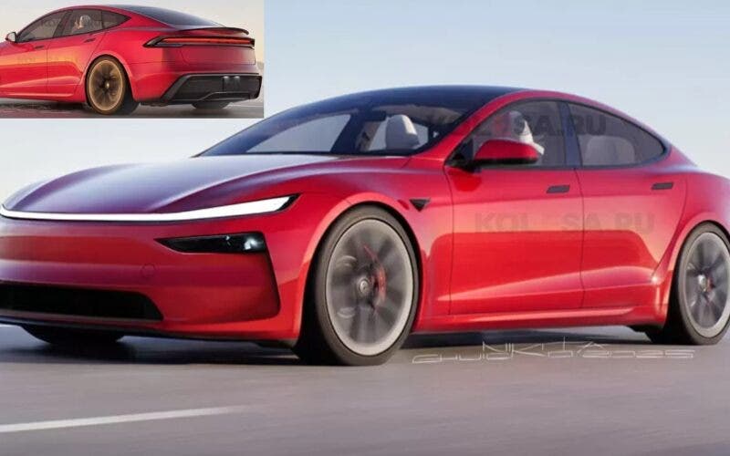 Tesla Model S render