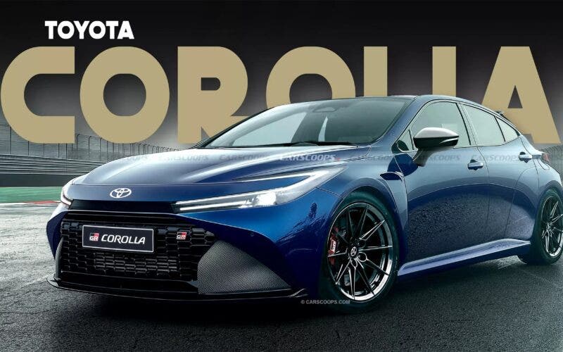 Toyota Corolla 2027 render