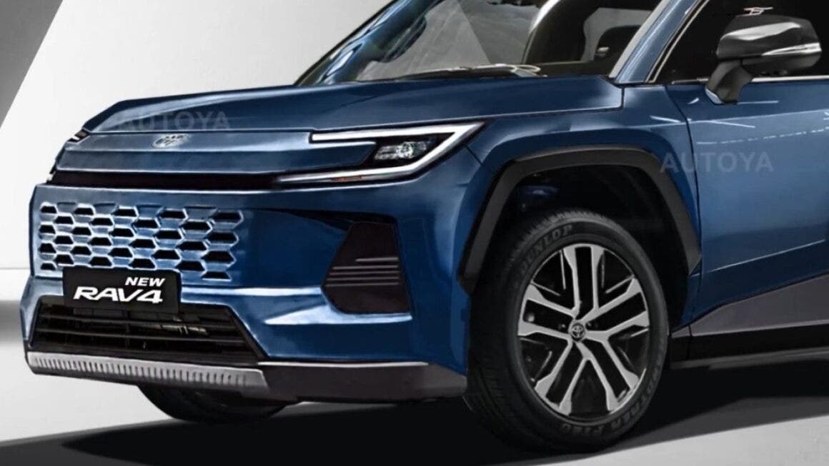 Toyota RAV4 - rendering autoya