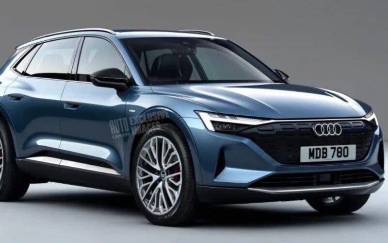 Audi Q2 e-tron render