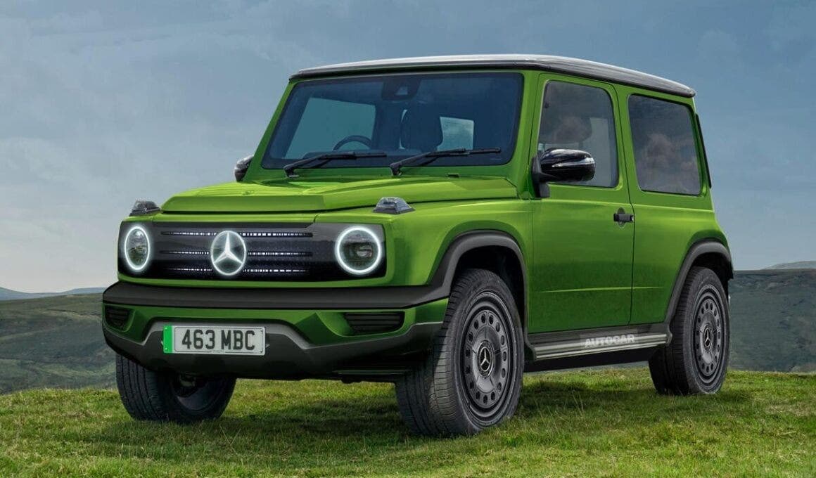 Mercedes baby Classe G render