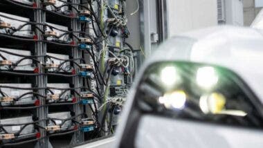 Porsche riciclo batterie