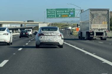 Tesla Model 3 nuovo prototipo