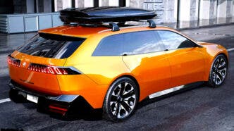 BMW i3 touring rendering