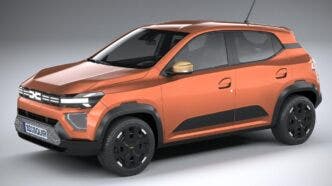 dacia spring rendering