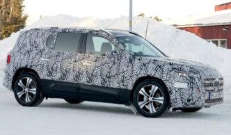 mercedes glb elettrica foto spia