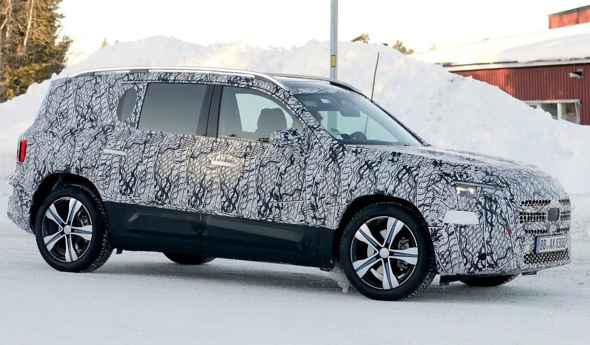 mercedes glb elettrica foto spia
