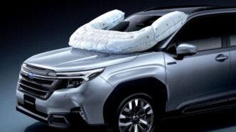subaru airbag per i ciclisti