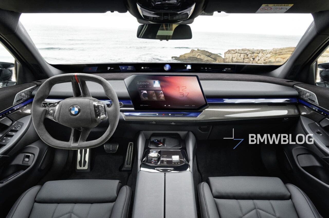BMW i5 rendering