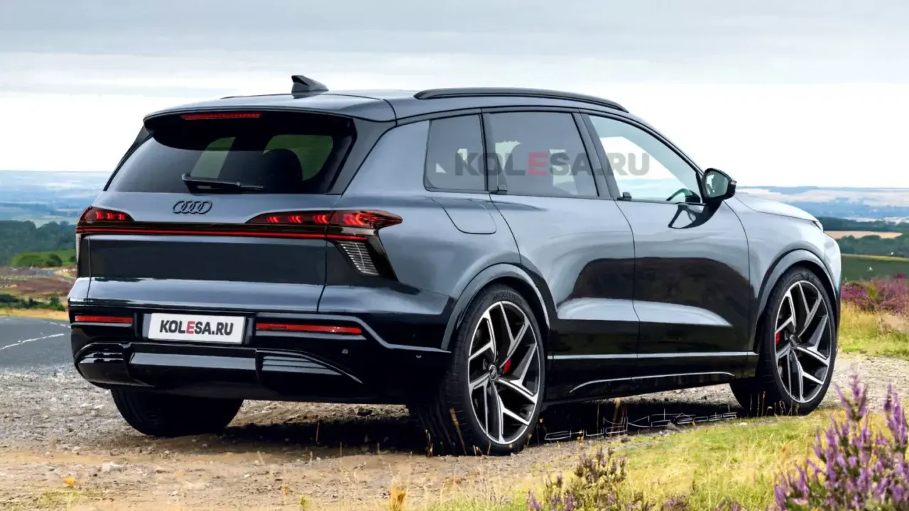 audi q9 2025 rendering