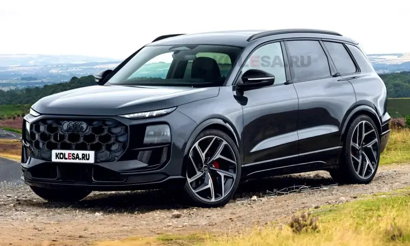 audi q9 2025 rendering